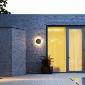 Applique murale extérieure LED moderne étanche en forme de champignon pour jardin, terrasse, balcon, cour - Product Image 3