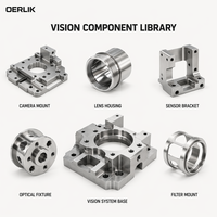 Composants de vision industrielle de précision Oerlik, usinage CNC, support de caméra, support de capteur, fixation optique, fabricant OEM