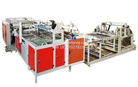 Machine de traitement intégrée de haute qualité pour la fabrication de sacs en jute tissée PP, avec fonctions de couture, découpe, fermeture et impression, pour sacs à céréales et sacs à riz