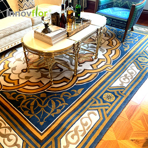 Clubes Privados de vestíbulo de alta calidad Vintage Hotel fuego pasillo alfombra hecha a mano - Product Image 1