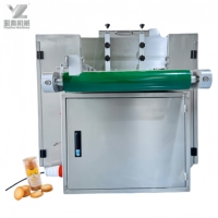 Machine professionnelle automatique pour biscuits français classiques en forme de langue de chat, pour usage en boulangerie, avec farine de noix