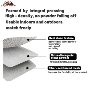 Wayon <span class=keywords><strong>3D</strong></span> trong nhà và ngoài trời gạch ốp tường đá linh hoạt cho lớp phủ tường trang trí của tấm travertine và đá mềm nhân tạo - Product Image 6