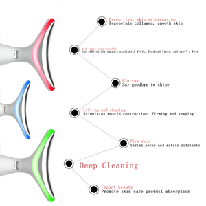 Mặt thắt chặt Massager chống lão hóa công cụ chăm sóc da Nhật Bản mặt và cổ massager mặt cổ nâng Massager - Product Image 3