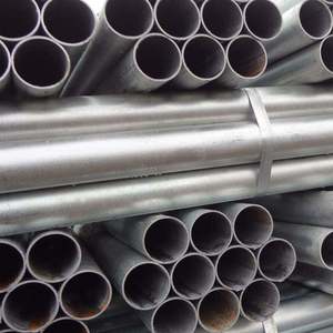 Tubería de acero galvanizado Q235B resistente a la corrosión, diámetro exterior 84 mm, espesor 3.0 mm, 9 m, para barandillas de decoración residencial, fácil de montar - Product Image 1