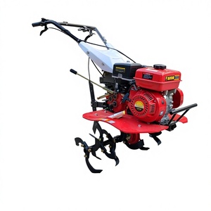 Motoculteur multifonctionnel diesel 9 CV/15 CV, micro-tilleur, petite scarificateuse haute puissance pour le labour, le désherbage et le buttage - Product Image 2