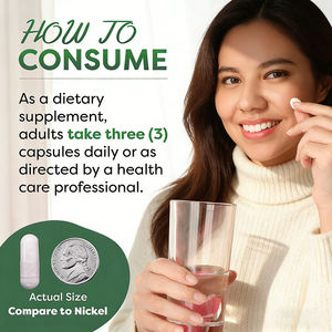 Pilules amincissantes végétaliennes biologiques de qualité supérieure, capsules d'antioxydants au glucomannane de <span class=keywords><strong>konjac</strong></span>, 180 capsules, 2 doses par jour <span class=keywords><strong>pour</strong></span> la perte de poids chez l'adulte - Product Image 4