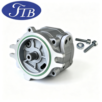 Pompe à engrenages hydraulique FTB YY10V00015F1SK135 pour excavatrices Kobelco SK135SR-2 SK135SR-3 – Pièce de rechange OEM pour le marché secondaire