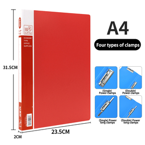 Nhựa bền PP hình con rắn mùa xuân Clip chất kết dính chất lượng không thấm nước đa chức năng nộp hồ sơ kẹp loại thư mục <span class=keywords><strong>A4</strong></span>/A5 kích thước cho - Product Image 2