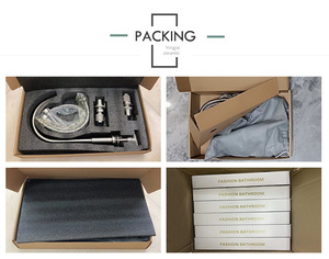 Chất Lượng Cao Giá Thấp Phụ Kiện Phòng Tắm Thép Không Gỉ 304 Mixer Đen Duy Nhất Xử Lý Lưu Vực Phòng Tắm Vòi - Product Image 3