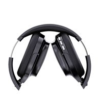 Casque d'écoute sans fil Blue Tooth Casque de jeu pliable avec microphone Surround Sound Sports Over Ear Headphones