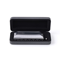Argent 12 trous et 48 tons CONJURER Harmonica Performances professionnelles Spectacles personnels Professionnels Cadeau de haute qualité