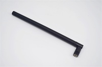 Antenne Canard en Caoutchouc 433MHz GSM 3G 698-960MHz 1710-2170MHz Connecteur SMA à Angle Droit pour Anti-Drone Jammer