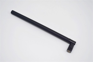 Antenne Canard en Caoutchouc 433MHz <span class=keywords><strong>GSM</strong></span> 3G 698-960MHz 1710-2170MHz Connecteur SMA à Angle Droit pour Anti-Drone Jammer - Product Image 1