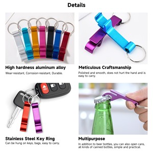 Ouvre-bouteille en bois et acier inoxydable avec logo personnalisé pour bar, maison, restaurant, ouvre-bouteille écologiques à suspendre - Product Image 5