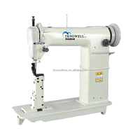 TKW-810/820 Machine à coudre plate à simple/double aiguille pour le dos du lit en cuir