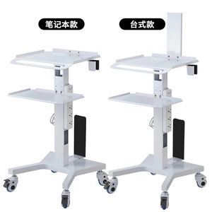 Chariot dentaire en acier inoxydable, hauteur réglable, chariot mobile pour clinique et hôpital - Product Image 3