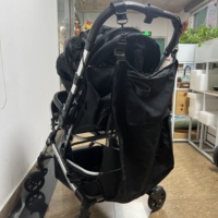 Hamac Enfant pour Poussette, Hamac Caddie pour Bébé Voyage, Écharpe Hamac de Poussette