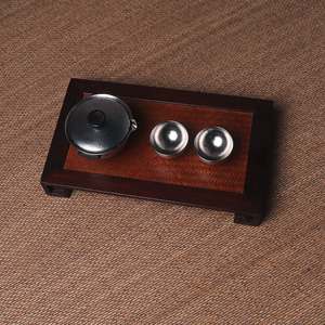Bamboo <b>Tea</b> <b>Set</b> With Lid Square Tray Handmade Traditional Chinese Kung Fu <b>Tea</b> <b>Set</b> Afternoon <b>Tea</b> - Product Image 4