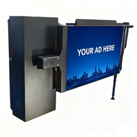 Barrière publicitaire LED télécommandée Chian High Profit de 6 m pour contrôle d'accès au stationnement