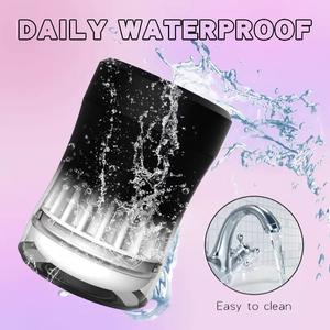 18 + HANDE 2 in 1 silikon buatan mulut Vagina Portable pria saku Pussie masturbator cangkir seks dewasa mainan untuk pria - Product Image 5