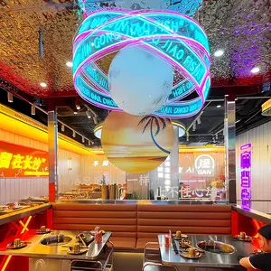 ป้ายไฟนีออนสามมิติสำหรับงานปาร์ตี้ที่เลานจ์บาร์งานปาร์ตี้พร้อมไฟ LED ตกแต่งผับไนท์คลับ - Product Image 3