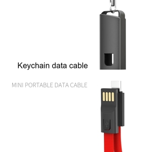 Porte-clés Lanyard Type C <span class=keywords><strong>Chargeur</strong></span> Câble Pour <span class=keywords><strong>Samsung</strong></span> S9 <span class=keywords><strong>S10</strong></span> <span class=keywords><strong>Plus</strong></span> Xiaomi mi 8 9 Type-C Court Charge Rapide Porte-clés Données USB C Fil - Product Image 4