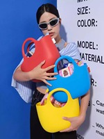 Fungoofun Sac de plage étanche EVA Fourre-tout pique-nique coloré et élégant pour femmes Accessoires de plage en gros tendance Design original