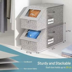Bathroom <b>Hat</b> Storage <b>Box</b> With Foldable Design for Bedroom Furniture and Living Room Home Furnishing Storage <b>Box</b> - Product Image 3
