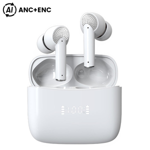 Nuevos auriculares inalámbricos <span class=keywords><strong>J8Pro</strong></span> AI Translator Bluetooth 5,4 con micrófono HD Pantalla LED estéreo HiFi - Product Image 1
