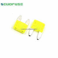 LittelFuse 0297 Fusible de hoja de coche para aplicaciones automotrices, Mini fusible 2A 3A 4A 5A 7.5A 10A 15A 20A 25A 30A Fusible automático