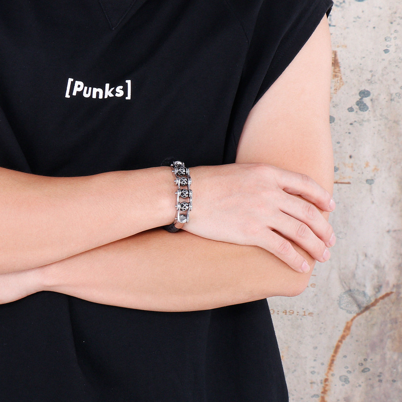 stainless steel biker jewelry