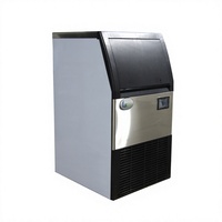 Machine à glaçons industrielle en acier inoxydable de 30 à 80 kg/24h, de forme pulvérisée, pour usage commercial