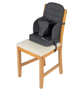 Siège rehausseur pour bébé Bebeconfort, en plastique, moderne, noir, chaise haute multifonction pour enfants - Product Image 1