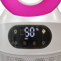 MZD Diffuseur d'huiles essentielles d'aromathérapie à arrêt automatique rempli par le haut Humidificateur à ultrasons 3.5L Cool Mist Air pour bébés Home Office