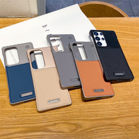 Étui de téléphone portable magnétique en cuir aromatique pour Samsung 26 ultra S25 S24 FE Plus, diffuseur de parfum mat, coque arrière