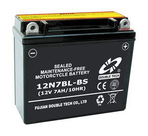 Перезаряжаемая свинцово-кислотная батарея 12 В 5 Ач, пусковая 12N5L-BS электрическая двухколесная батарея, запчасти для мотоциклов - Product Image 5