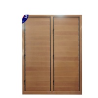 Ventana de Aluminio con Revestimiento de Madera, Color Bronce, Certificación NOA de Miami Dade, Ventilación Eficiente, Proveedor de Tamaños Personalizados