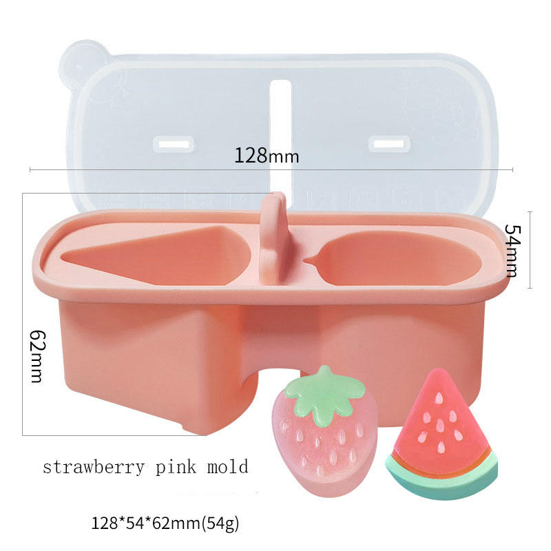 D5078-6 moule rose fraise