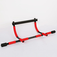 Barre de traction pour le haut du corps, entraînement, largeur réglable, verrouillage, cadre de porte Portable, barre de menton horizontale