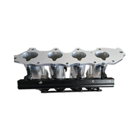 Nouveauté Corps de papillon individuels en aluminium ITB 55 mm fabriqués en CNC pour la série B pour Integra XSI CRX SiR pour SiR 1.6L
