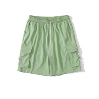 Short cargo grande taille de haute qualité avec LOGO personnalisé vierge pour hommes, bas de course à pied, de fitness et de gymnastique, ample, respirant en nylon