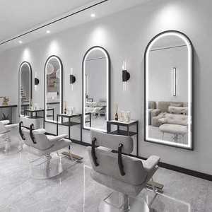 กระจกกรอบ LED สำหรับตกแต่งบ้านและร้านทำผมยาวเต็มตัว - Product Image 5