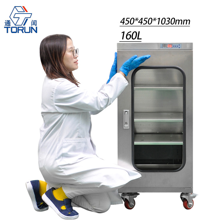 160L сверхнизкий уровень влажности сушильный шкаф с анти-статической функцией, диапазон влажности (1-10% RH), сушильный шкаф для камеры