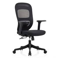 Chaise de bureau ergonomique moderne en maille de haute qualité, réglable en hauteur, pour le bureau à domicile et usage commercial – Offre Spéciale