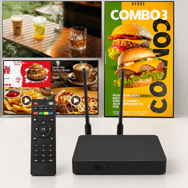 Rockchip RK3568 4K Ultra HD Android 14 Streaming Media Box 8GB RAM 64GB Storage Gigabit LAN Dual-Band WiFi