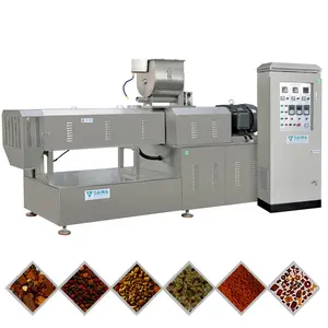 High Efficiency Best and Service Pet Cat Dog Feed Food Pellet Extruder Machine Equipment Line China