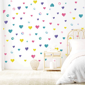 จัดส่งฟรีกาวตกแต่งบ้าน3D โบโฮ bble หัวใจสติกเกอร์คอลลาจติดผนัง - Product Image 6