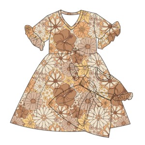 Qingli Kleider Pelz Madchen ODM Bogen Baby Mädchen und Mutter Großhandel Geburtstags feier Babybett im Eltern bett - Product Image 4