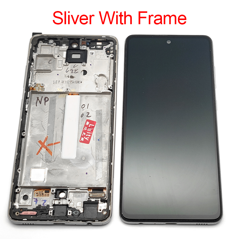 A525/A526/A52S/A528 พร้อมกรอบสีเงิน