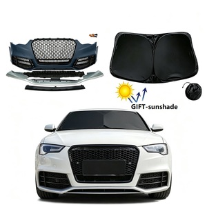 Kit <span class=keywords><strong>de</strong></span> Carrocería Estilo RS5 para Parachoques Delantero <span class=keywords><strong>de</strong></span> Audi A5 S5 B8.5, con Rejilla <span class=keywords><strong>de</strong></span> Panal y Parasol, para Modelos 2012-2016 <span class=keywords><strong>de</strong></span> 2/4 <span class=keywords><strong>Puertas</strong></span> - Product Image 1
